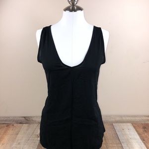 Express Black V-Neck Tank Extra Small BA06